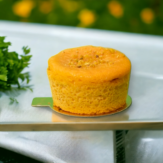 Individual Orange, Lime and Pistachio Cake