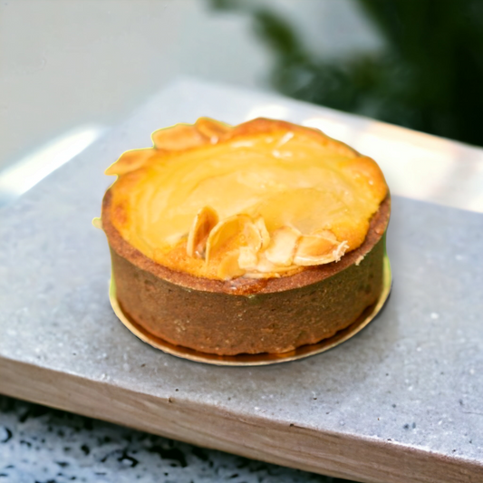 Individual Pear Almond & Chocolate Tart
