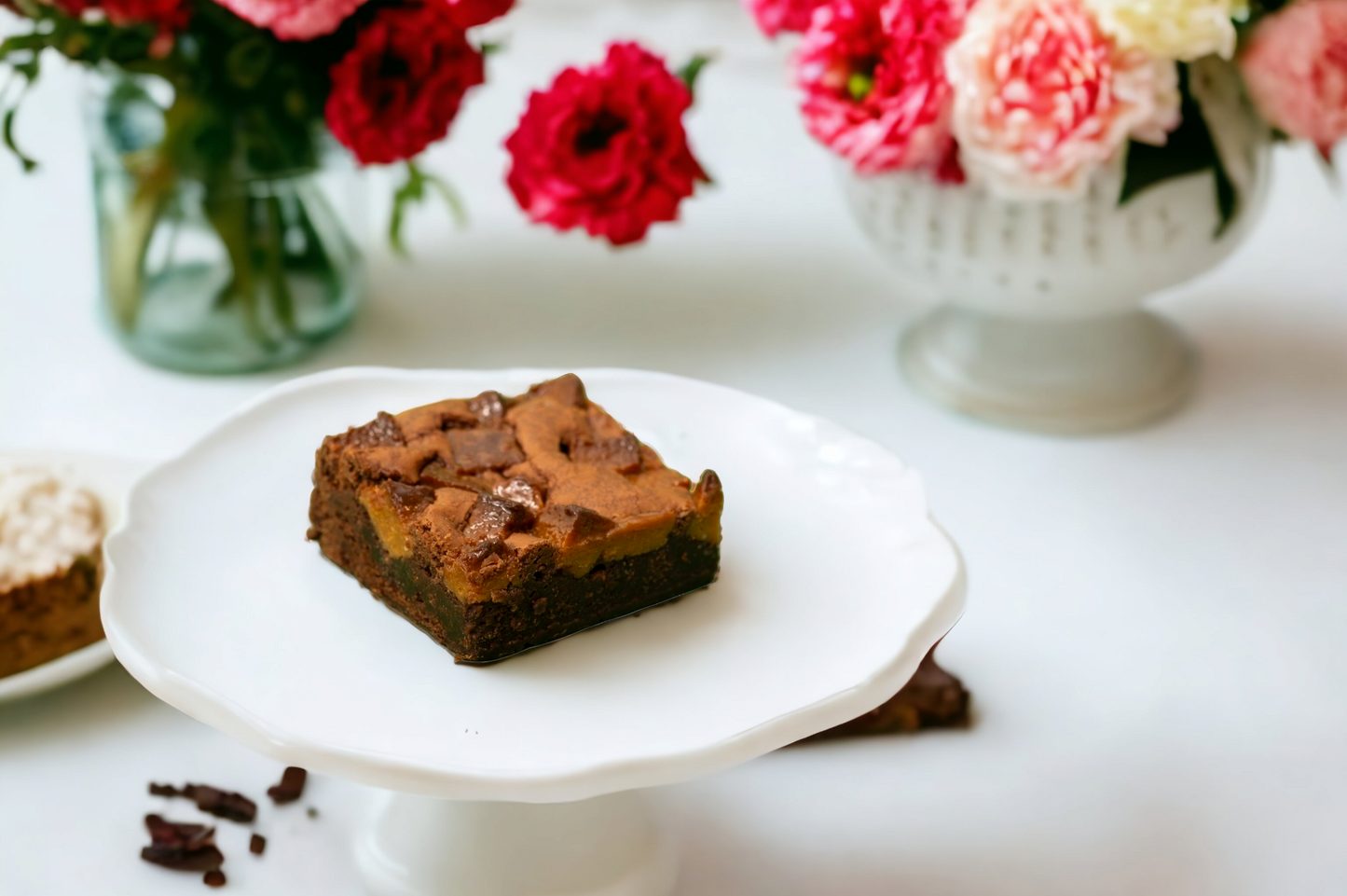 Chocolate and Caramel Brownie