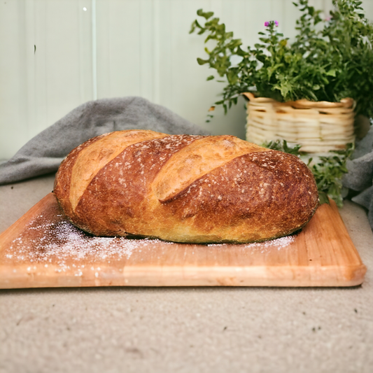 Batard White Sourdough Loaf