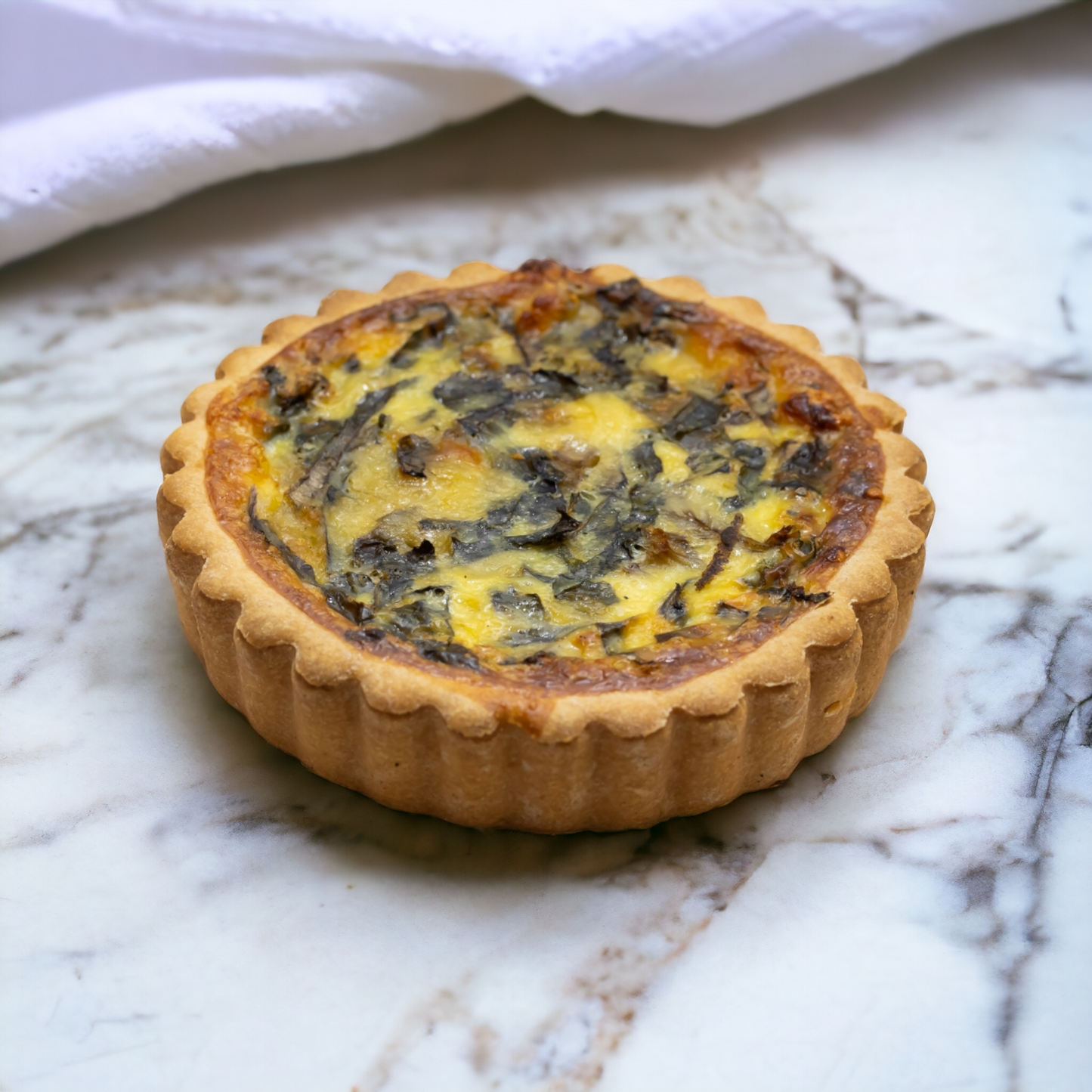 Quiche Spinach & Cheese