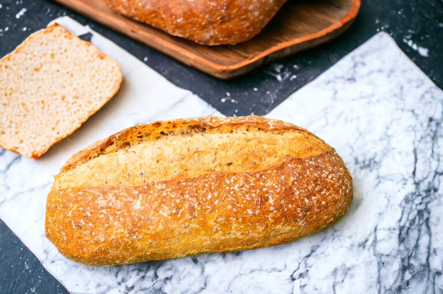 Batard Seeded Sourdough Loaf